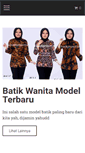 Mobile Screenshot of batikprasetyo.com